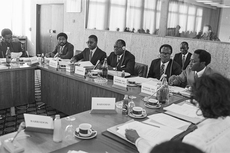 Foto 2: African Caribbean and Pacific group of states dialogue with Europe on the 31th of October 1979 in Luxembourg