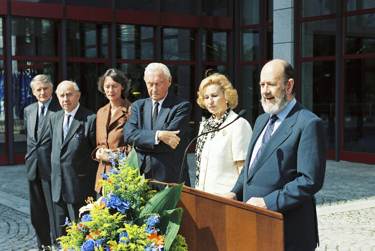 Φωτογραφία 16: Inauguration of the Konrad Adenauer KAD building in Luxembourg