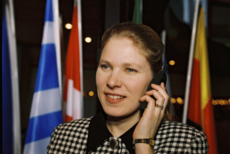 Foto 5: Portrait of MEP Marjo Tuulevi MATIKAINEN-KALLSTROM in Strasbourg