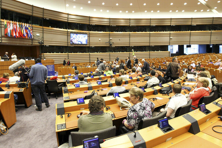 Снимка 17: Festival of Europe  Open day 2012 in Brussels  The European Parliament and active ageing. Public debate with members of the European Parliament.