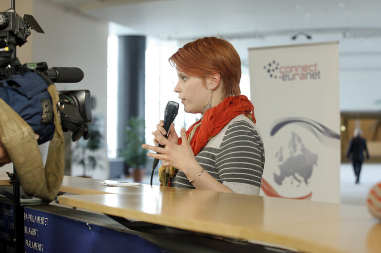 Nuotrauka 12: EURANET debate - Youth Forum - Internship in the EU institutions
