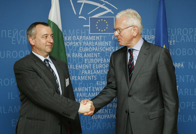 Foto 5: EP President meets with President of the National Assembly of Bulgaria, in Brussels