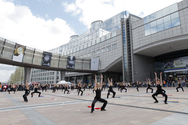 Fotogrāfija 2: Festival of Europe. Open Day 2012 in Brussels - Inauguration of the Open Day