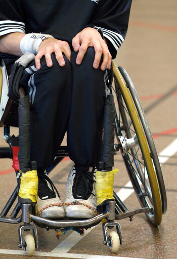 Foto 36: Sports for wheelchair users.