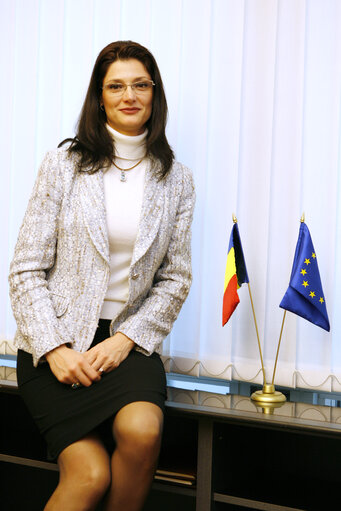 Foto 7: MEP Ramona Nicole MANESCU at the EP in BRussels.