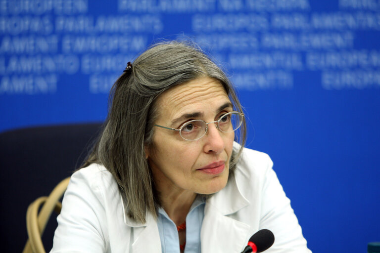 Fotó 4: Marie PANAYOTOPOULOS-CASSIOTOU at the EP in Strasbourg.