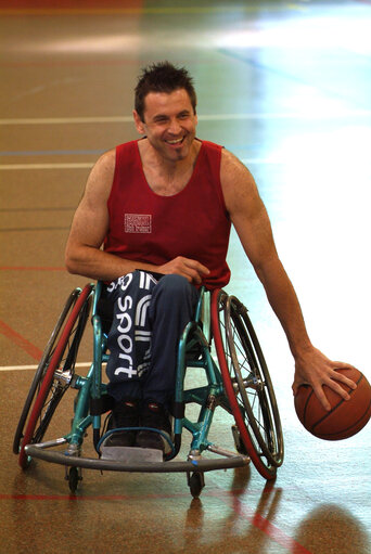 Billede 42: Sports for wheelchair users.