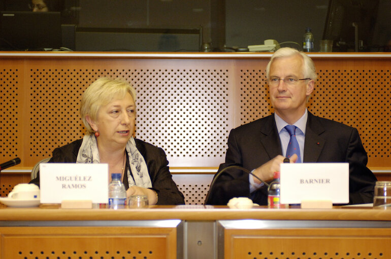 Fotografija 20: PECH Committee meeting with the French Minister for Agriculture, on the priorities of the French Presidency of the Council.