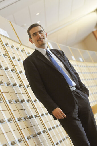 Fotografija 8: MEP Magor Imre CSIBI at the EP in Brussels.