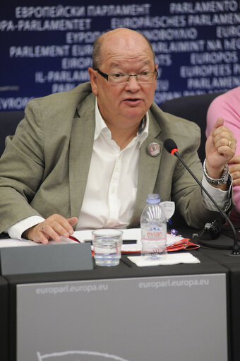 Fotografi 11: Press Conference - Spanish miners on strike