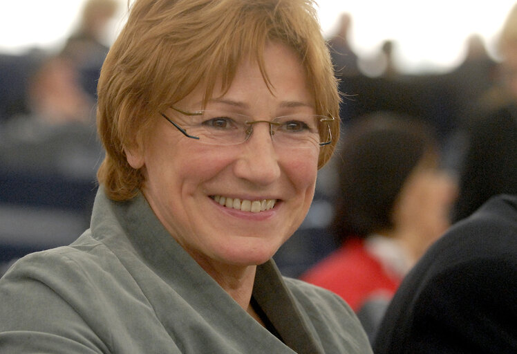 Φωτογραφία 4: Christa PRETS MEP in plenary session in Strasbourg.