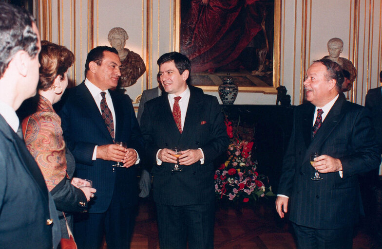 Fotografia 6: Visit of the President of Egypt to the EP in Strasbourg.