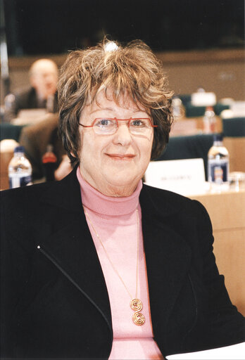 Photo 9: BOOGERD QUAAK Johanna in plenary session in Brussels