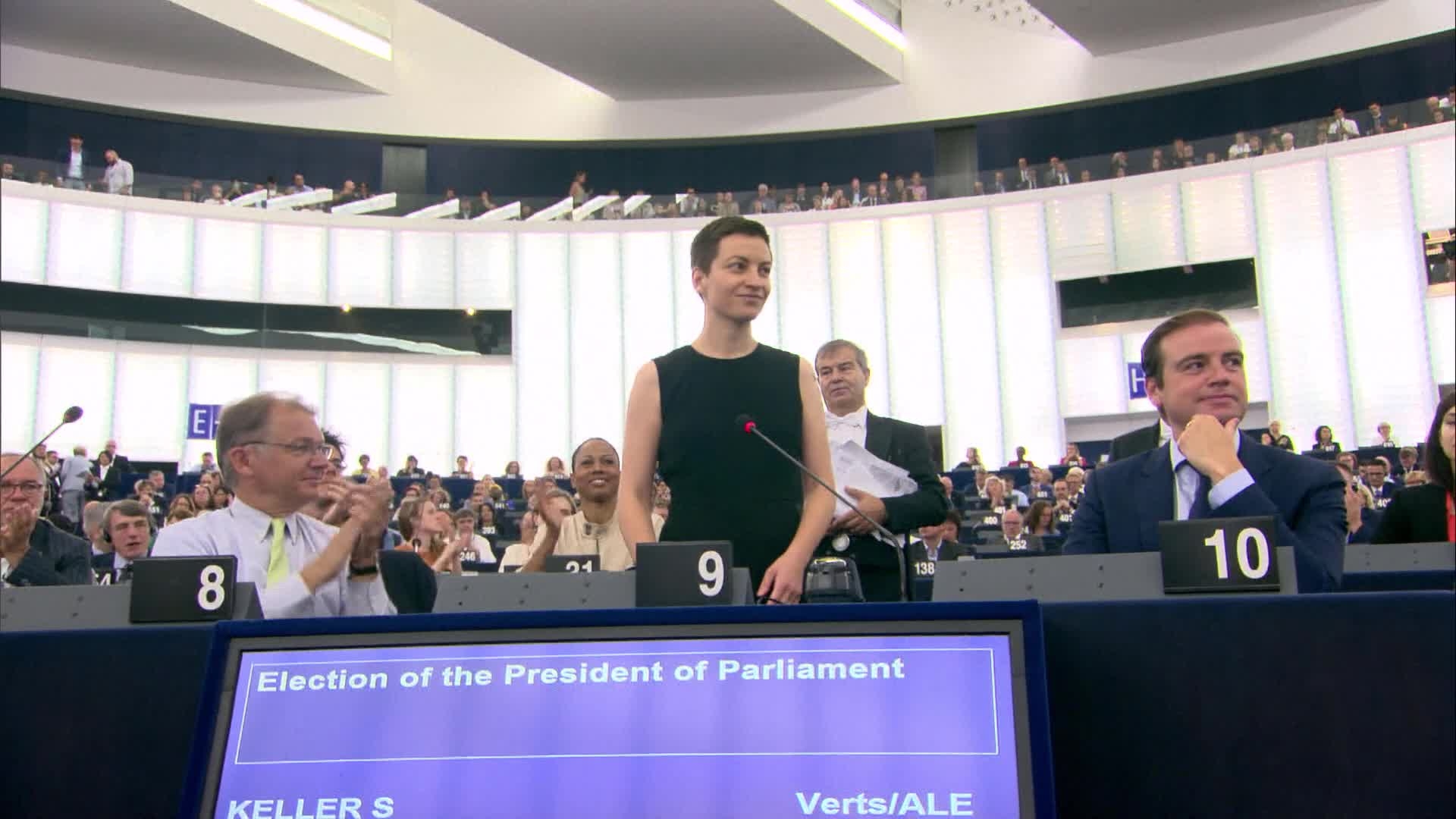 EP Plenary session - Election of the President of the European Parliament: statement by Ska KELLER (Greens/EFA, DE)