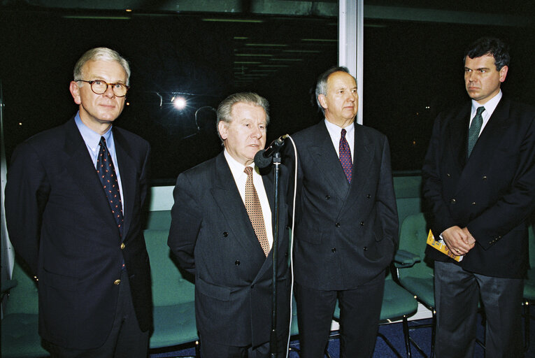 Fotografija 8: Presentation of the book entitled Kontinent Europa - Kern, Ubergange, Grenzen