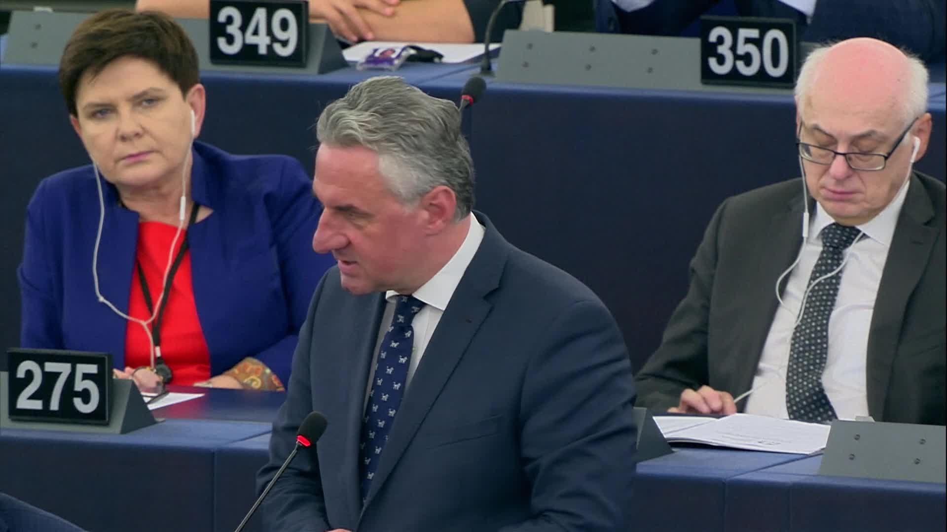 EP Plenary session - Election of the President of the European Parliament: Statement by Jan ZAHRADIL (ECR,CZ)