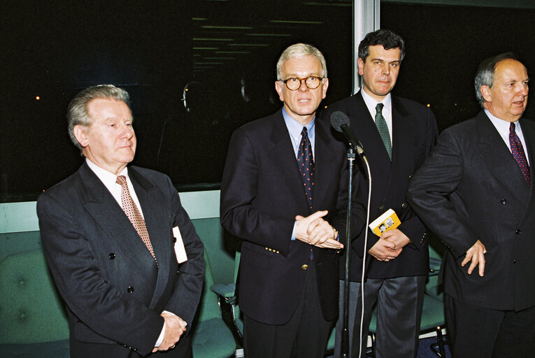 Presentation of the book entitled Kontinent Europa - Kern, Ubergange, Grenzen