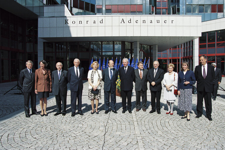 Inauguration of the Konrad Adenauer KAD building in Luxembourg