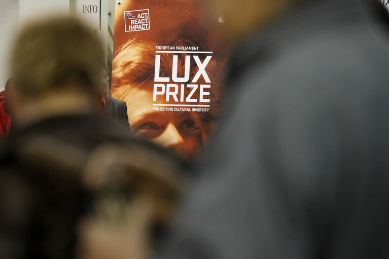 Zdjęcie 19: Screenings of the films competing for the Lux Prize 2013, at the BOZAR cinema in Brussels.