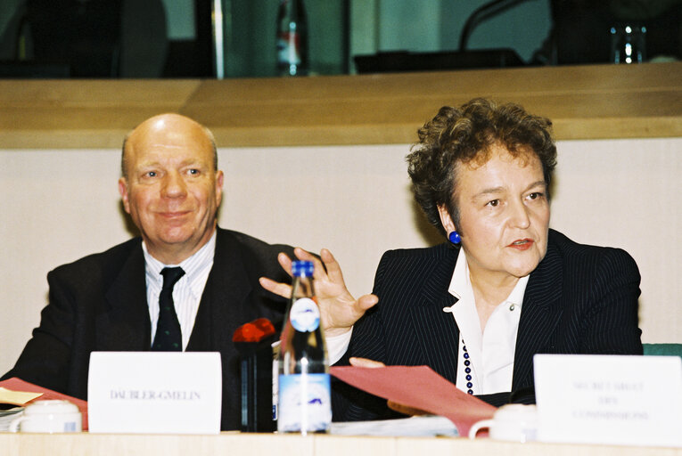 Fotografia 11: Committee on Civil Liberties and Internal Affairs - Discussion with German Ministers for Home Affairs and for Justice