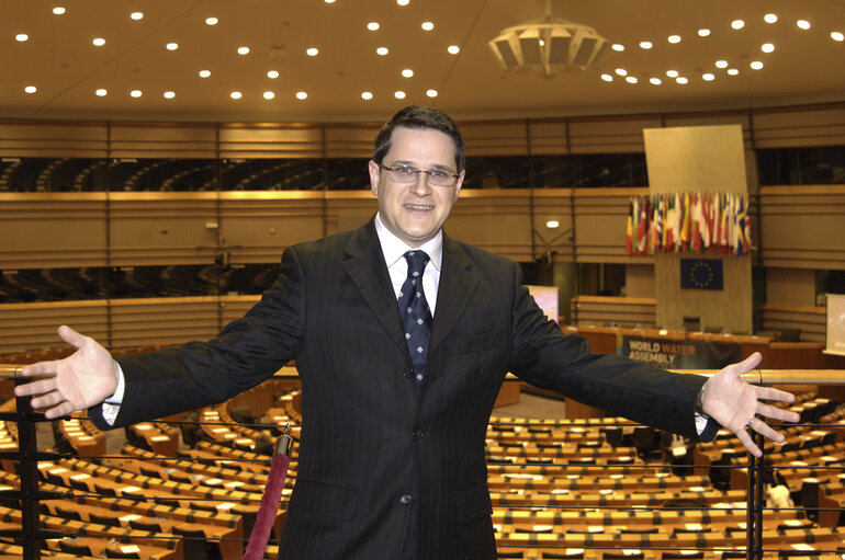 MEP Eduard Raul HELLVIG in Brussels