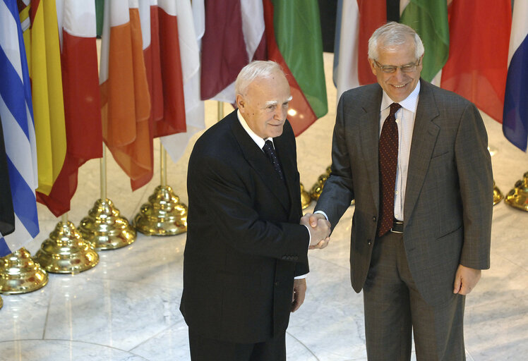 Fotografia 4: EP President meets with President of Greece, in Strasbourg