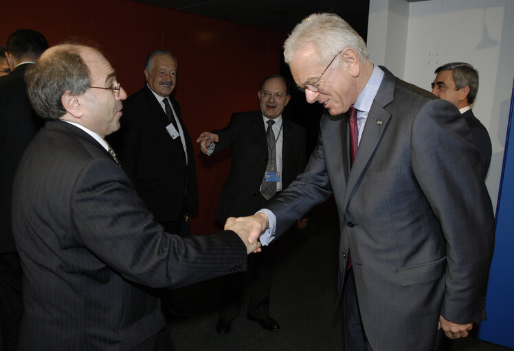 Fotografi 6: EP President meets with Prime Minister of Armenia, in Strasbourg