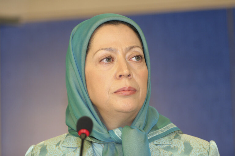 Press conference in Brussels - Iranian opposition and EU policy