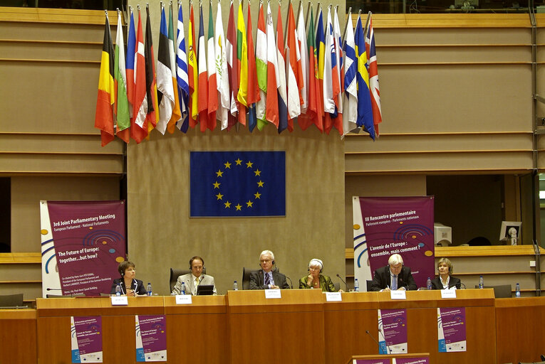 Снимка 21: Joint Parliamentary meeting on the Future of Europe : Together… but how?