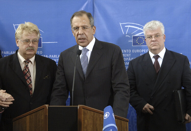 AFET Committee - Press statement after an exchange of views with Sergei LAVROV, Foreign Minister of Russia