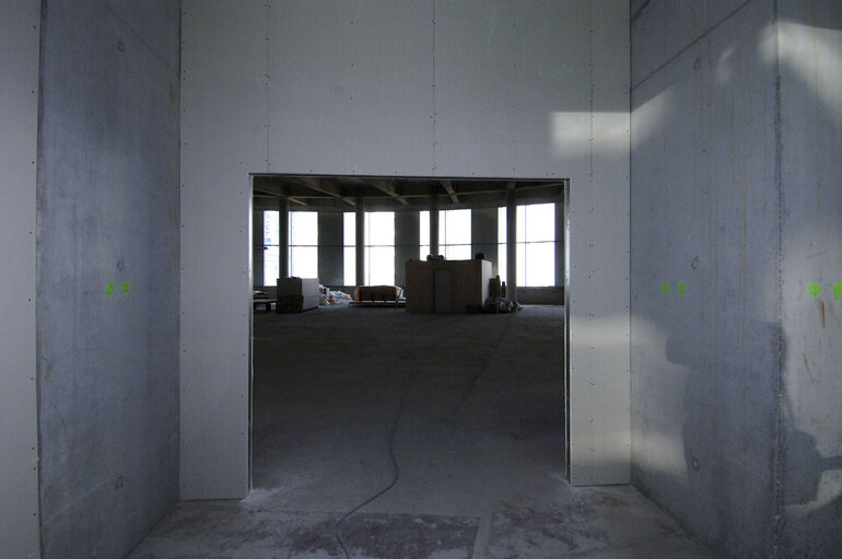 Fotografia 5: Ongoing construction works at the EP building in Brussels.