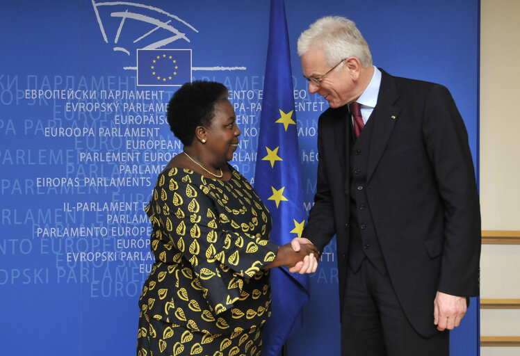 Foto 7: EP President meets with the President of the Pan-African Parliament.