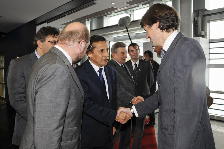 Fotografie 14: Official visit of the President of Peru