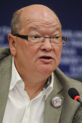 Fotografie 12: Press Conference - Spanish miners on strike