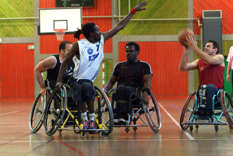 Sports for wheelchair users.