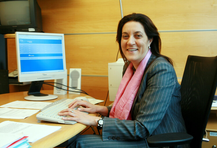 MEP Catiuscia MARINI in Brussels