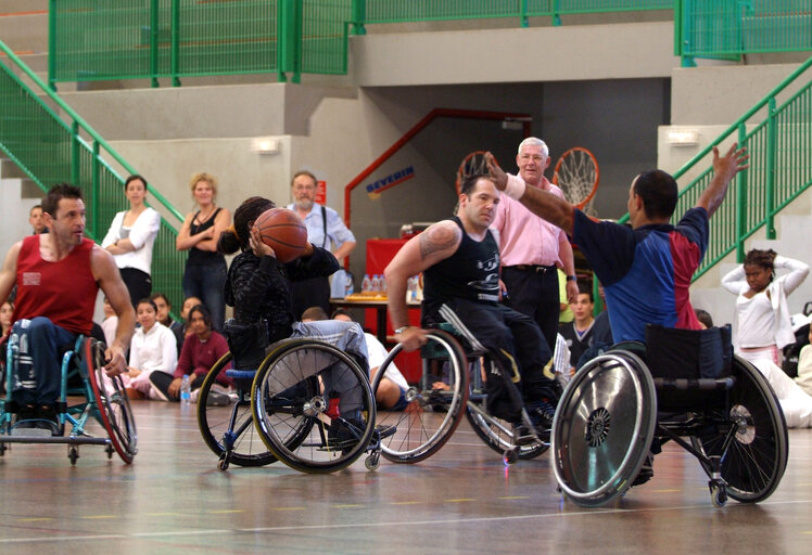 Sports for wheelchair users.