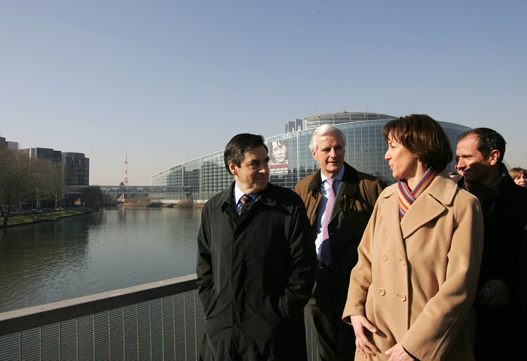 Fotografia 2: Meeting of the French Prime Minister with the Mayor of Strasbourg.