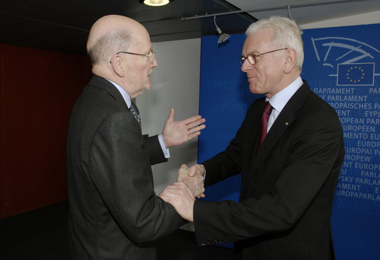 EP President meets with the former Prime Minister of Bulgaria.