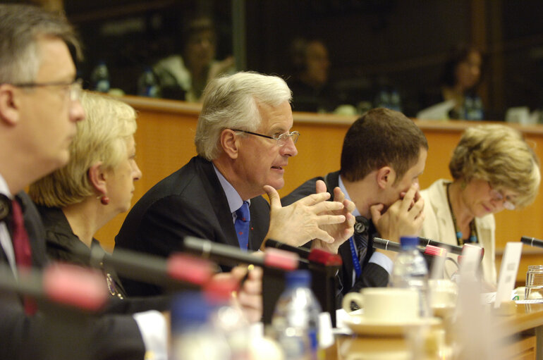 Fotografija 10: PECH Committee meeting with the French Minister for Agriculture, on the priorities of the French Presidency of the Council.