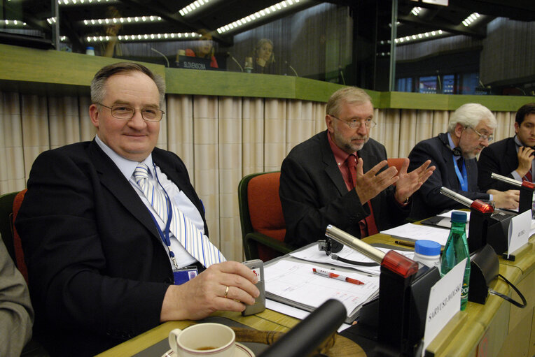 Photo 7: AFET committee meeting on the results of the General Affairs and External Relations Council (GAERC) meeting with the Minister of Foreign Affairs of the Republic of Slovenia.