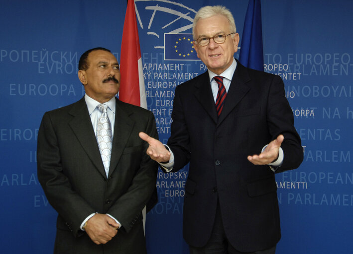 Foto 10: EP President meets with the President of Yemen.