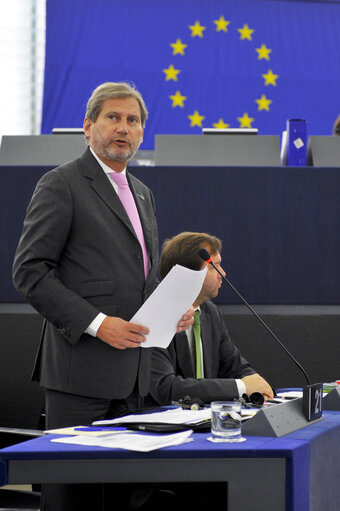 Photo 7: Plenary Session in Strasbourg - Week 21 - 2012