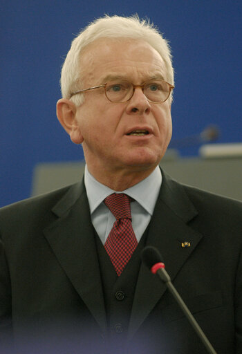 Fotagrafa 40: Plenary session in Strasbourg - Proclamation and signing of the Charter of Fundamental Rights by EP President, President-in-office of the Council and Commission President