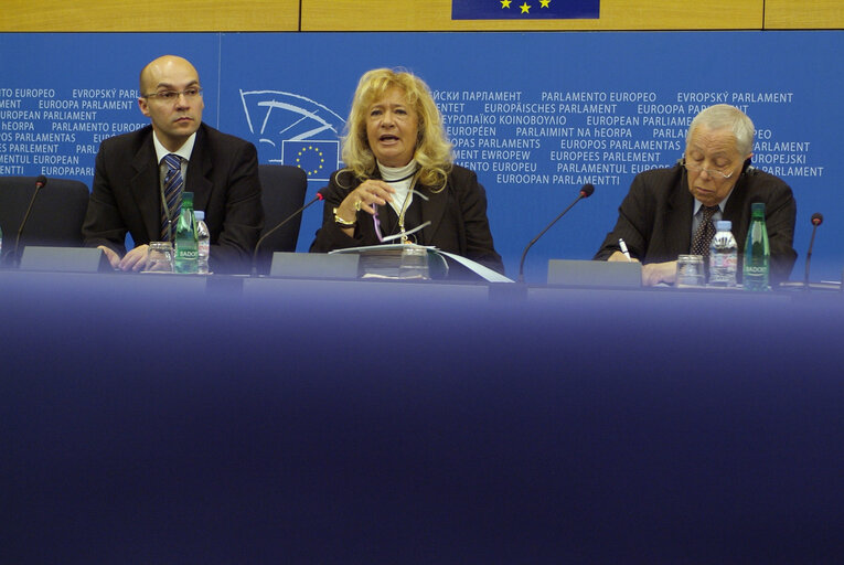 Fotografija 4: Press conference in Strasbourg on Female genital mutilations