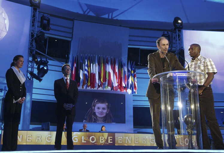 Fotografie 31: 2007 - Energy Globe Award ceremony at the EP in Brussels.