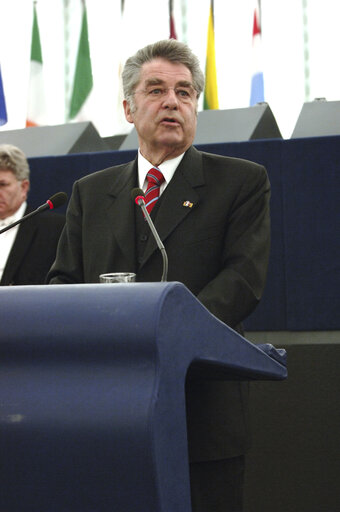 Fotó 15: Visit of the President of Austria to the EP in Strasbourg.