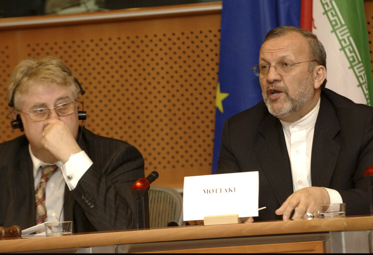 Foto 3: AFET committee meeting with the Minister for Foreign Affairs of Iran