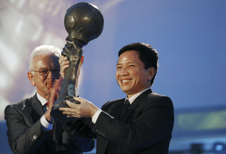 Fotografie 33: 2007 - Energy Globe Award ceremony at the EP in Brussels.