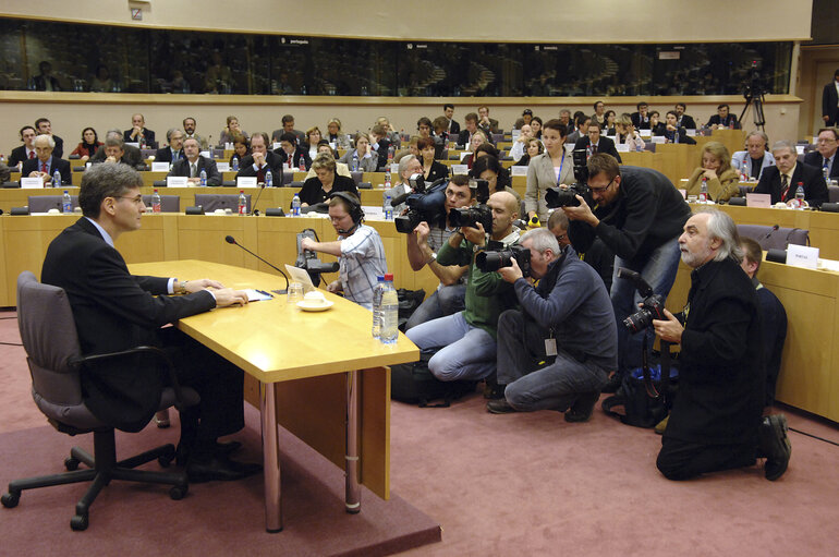 Foto 13: CULT in participation with the AFCO committee - Hearing of Leonard ORBAN, Romanian Commissioner-designate for the portfolio of Multilingualism